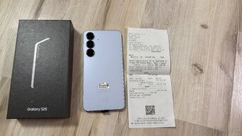 Vymenim novy iba odskusany Samsung S25 Icyblue 256gb