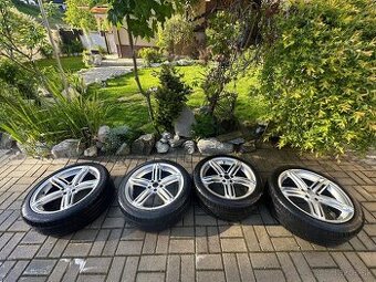 Elektróny + letné pneumatiky 5x112 r19