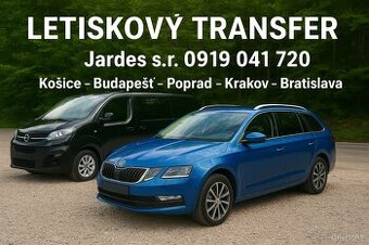 Preprava osôb Košice – letiská, svadby, firemné akcie