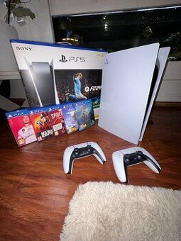 Sony PlayStation 5 825GB +2 ovládače dualsense