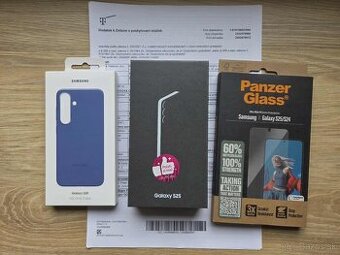 Samsung Galaxy S25 12GB/512GB,Icy Blue,top,zaruka,kryt,sklo