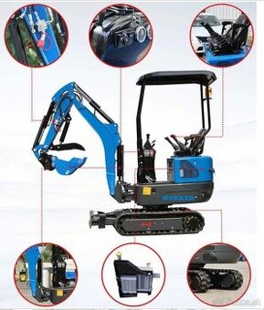 Prenajom Minibager Worker Profi R12