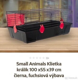 KLIETKA 100x55x39 pre hlodavce
