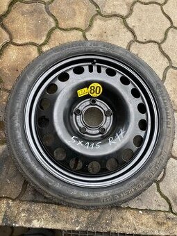 Predám na Opel rezervu tenkú dojazdovu 5x115 R17