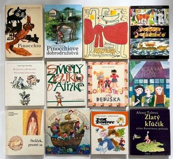 Krásne staré detske knihy