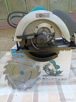 Okružná píla (kotúčová píla, maflík  2650 W/185 mm s laserom