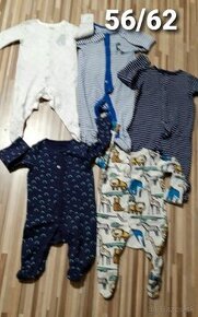 Pyzamka 56/62 -74-80 dupačky