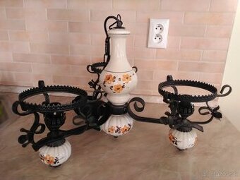 Stare trojramenne tirolske svietidlo