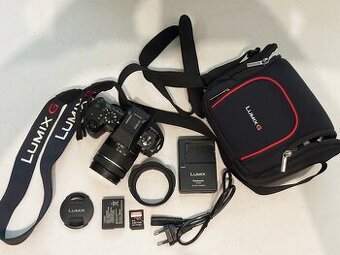 Panasonic Lumix DMC-G70 + objektív a príslušenstvo, 4k