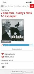 Kúpim 3xCD Petr Hapka v obrazech (1-3)