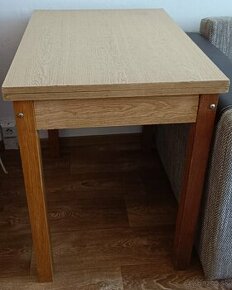 Rozkladací stôl+ 2x stolička