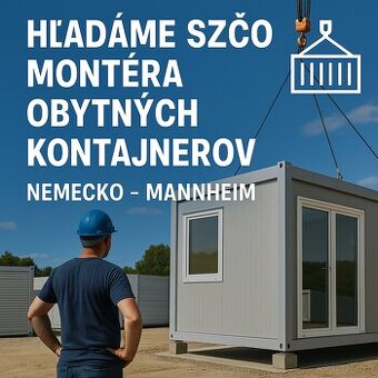 Montér kontajnerov Nemecko