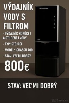 Predám výdajník vody s filtrom – Chungho Nais Iguassu 700