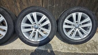 Predám VW Alu kolesa 16" s pneu
