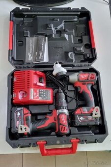 MILWAUKEE M18 BPP2 sada 2x aku,2x bat,nabíjačka,kufor