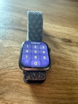 predám Apple watch 9 45mm LTE oceľ