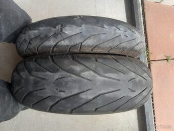 Pneumatiky na motorku 120/70-17 a 180/55-17