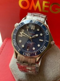 Omega Seamaster Diver, Nové, 42mm, Modré