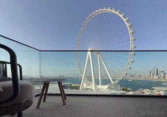 🌊 Luxusný 4KK apartmán s výhľadom na Ain Dubai – Bluewaters