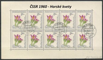 Poštové známky, filatelia: ČSSR, desaťbloky A