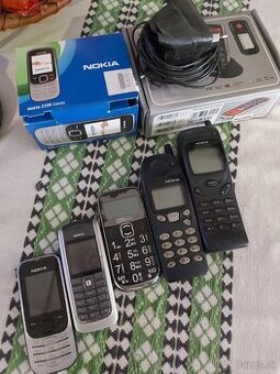 Staré mobilné telefóny,pevné linky,bezdrôtové