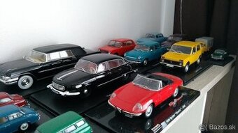 Zbierka automodelov 1:24 Nezabudnuteľné automobily WHITEBOX.