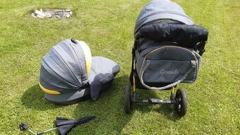 Kočík Camarelo a autosedačka Maxi-cosi