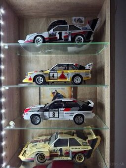 Modely audi quattro 1:18