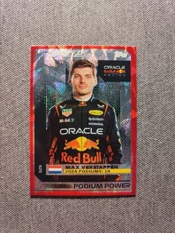 Karta TURBO ATTACK Max Verstappen PODIUM POWER  023/499