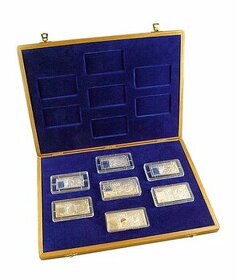 Súbor pamätných mincí s motívmi slovenských bankoviek