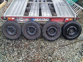 Sada letných pneu na škoda Fabia 5x100 165/70 R14 5x100