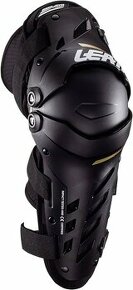 Leatt Dual Axis Knee Guards Black - L/XL