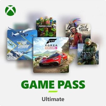 Xbox Game Pass Ultimate 1-3-6-9-12 mesiacov