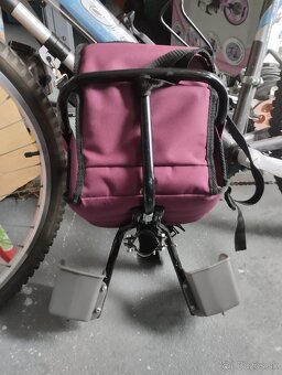 Detská sedačka na bicykel