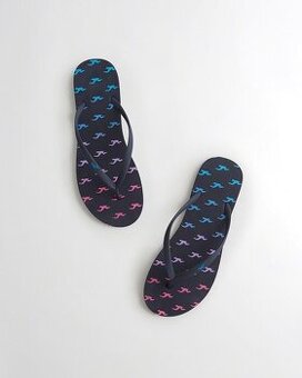 FLIP-FLOP šľapky HOLLISTER  veľ. S modré