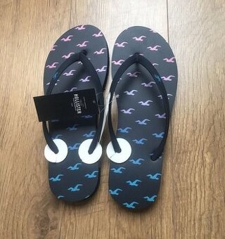 FLIP-FLOP šľapky HOLLISTER  veľ. S modré