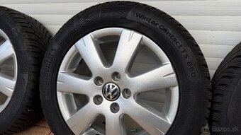 Kolesá sada VW 5x112r16, 205/55r16. ZNÍŽENÁ CENA