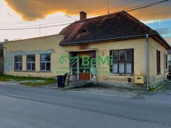 Dom - Budova na podnikanie a bývanie – ideálna lokalita, skv