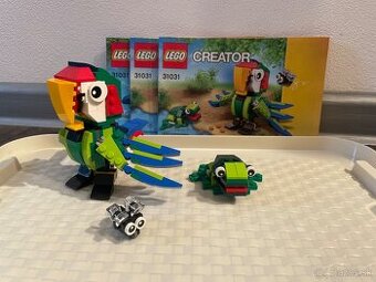 LEGO Creator 31031 – Zvieratá z dažďového pralesa