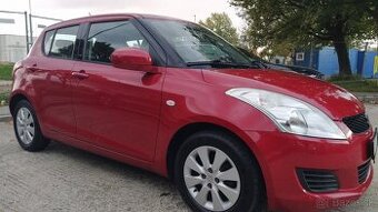 Suzuki Swift 1.2 69kw 2012 vínová metalíza