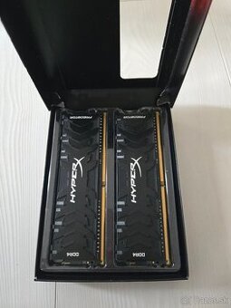 KINGSTON HYPERX ddr4 2x8 LED 3200mhz cl16 kit