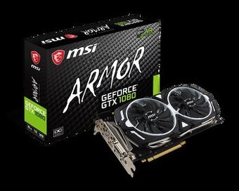 MSI GTX 1080 ARMOR 8G NVIDIA GeForce GTX 1080 8 GB GDDR5