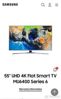 Samsung UHD 4K SmartTV