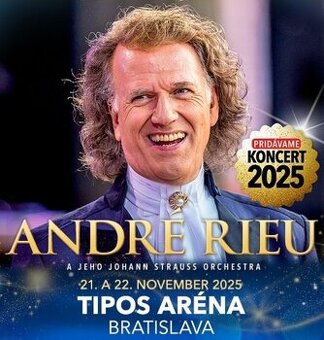 André Rieu 22.11.2025 19:30 TIPOS Aréna BA.