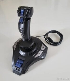 Genius Metal Strike 3D Joystick for PC (Black/ Blue)