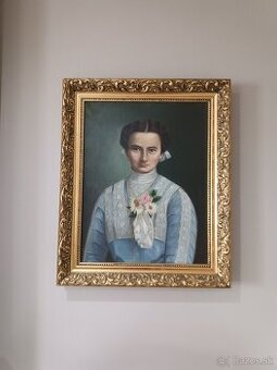 Starý obraz - portrét