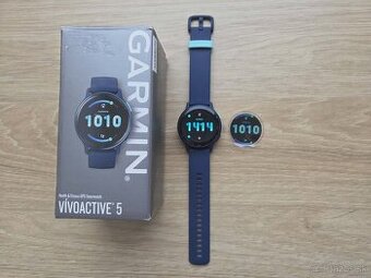 Garmin Vivoactive 5 Navy, top stav, ako nove, zaruka