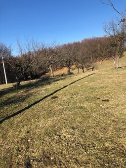 Pozemok s projektom chaty bez RK - Nová Baňa, Bukovina