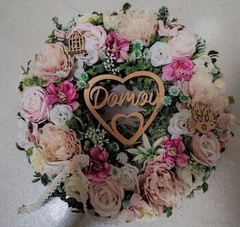 Celoročný veniec na dvere