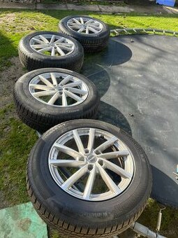 Borbet 5X112, R17 ET40 7J, 215/65 R17 zimné